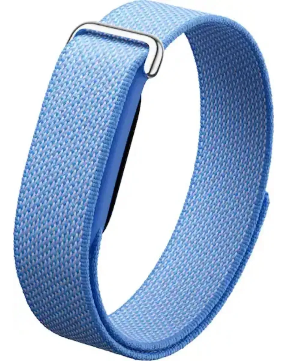 Fitbit Air Pulseira Inteligente Imediato Azul-aço Mesh